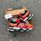NB 9060 FIRE RED BLACK WHITE