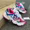NB 9060 WHITE PINK BLUE